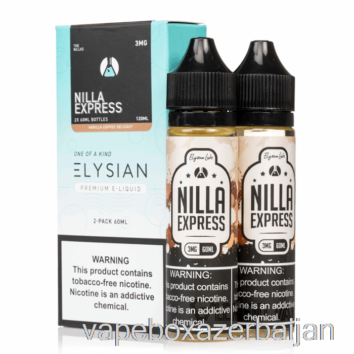 Vape Baku Nilla Express - Elysian Labs - 120mL 6mg